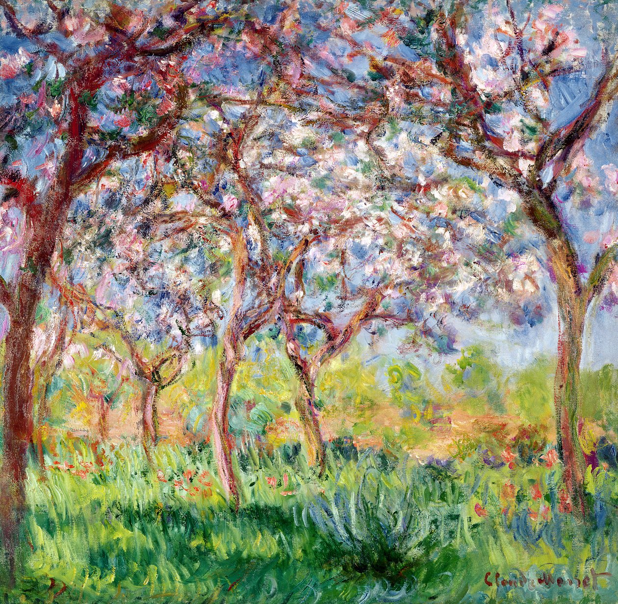 Tavasz Givernyben, 1903 alkotó: Claude Monet