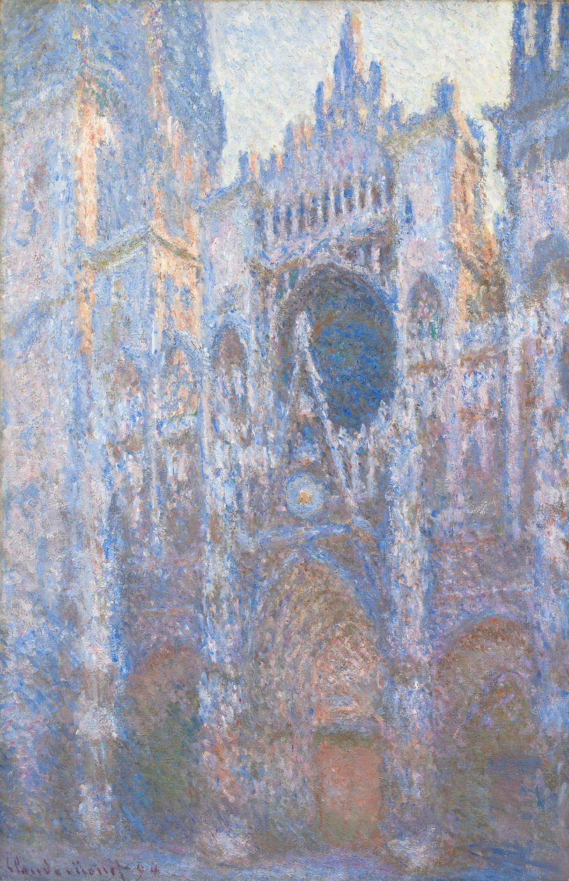 Roueni katedrális, nyugati homlokzat, 1894 alkotó: Claude Monet