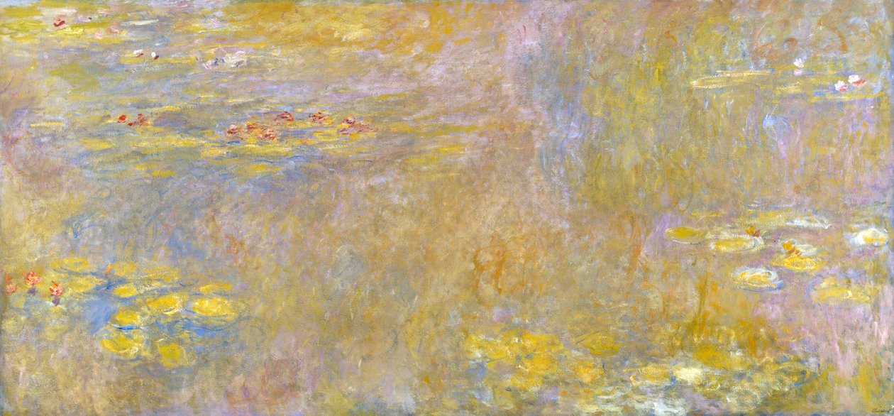 Tavirózsák ("sárga nirvána") tavirózsák alkotó: Claude Monet