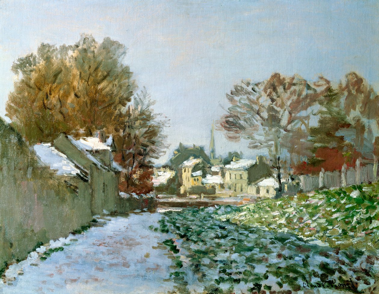 Havazás Argenteuilban, 1874 alkotó: Claude Monet