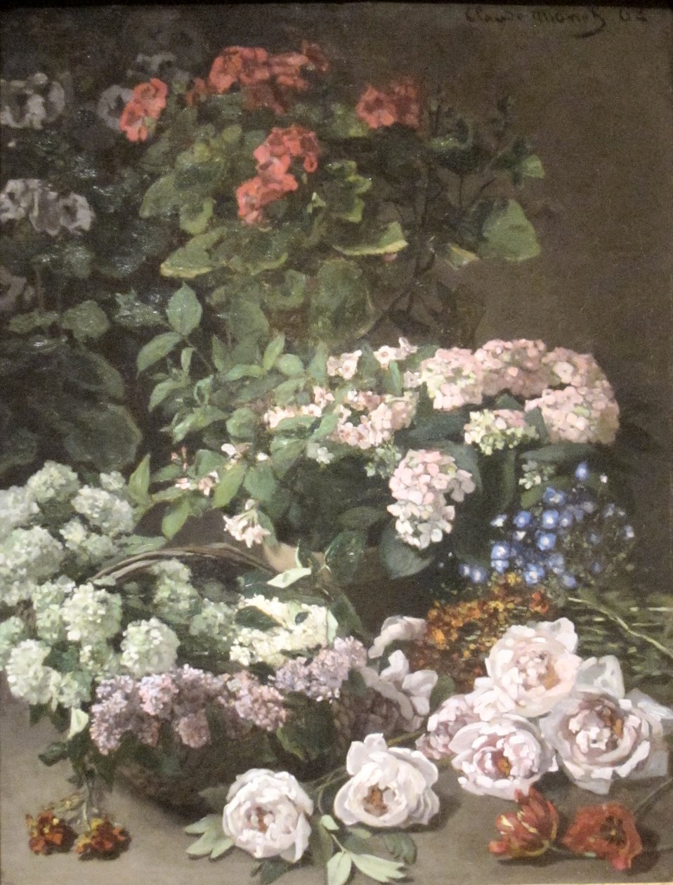 Tavaszi virágok alkotó: Claude Monet