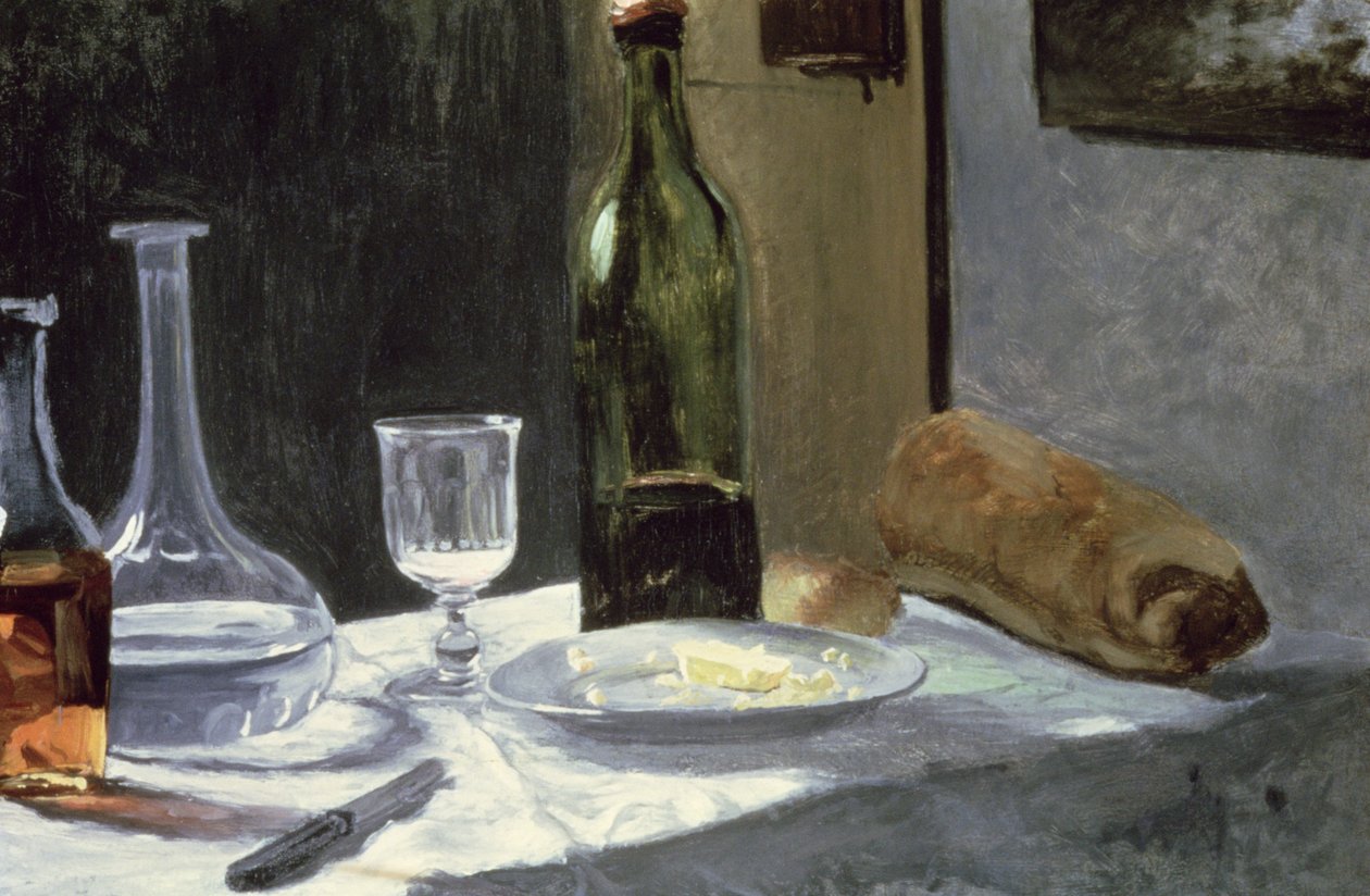 Csendélet palackokkal, 1859 alkotó: Claude Monet