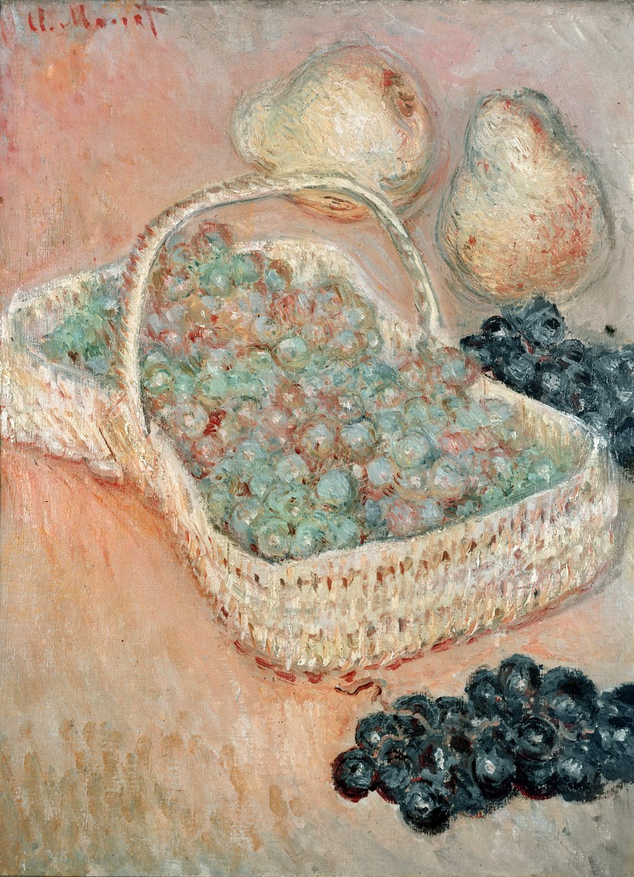 A szőlőkosár, 1884 alkotó: Claude Monet