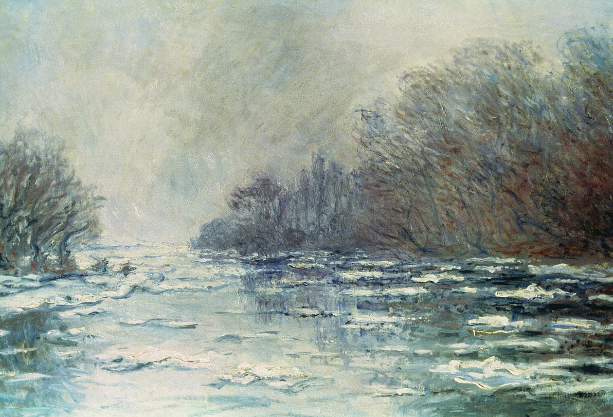 Szakítás Vetheuilban, 1883 körül alkotó: Claude Monet