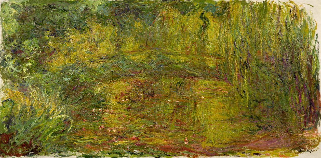 A japán híd, 1918 alkotó: Claude Monet