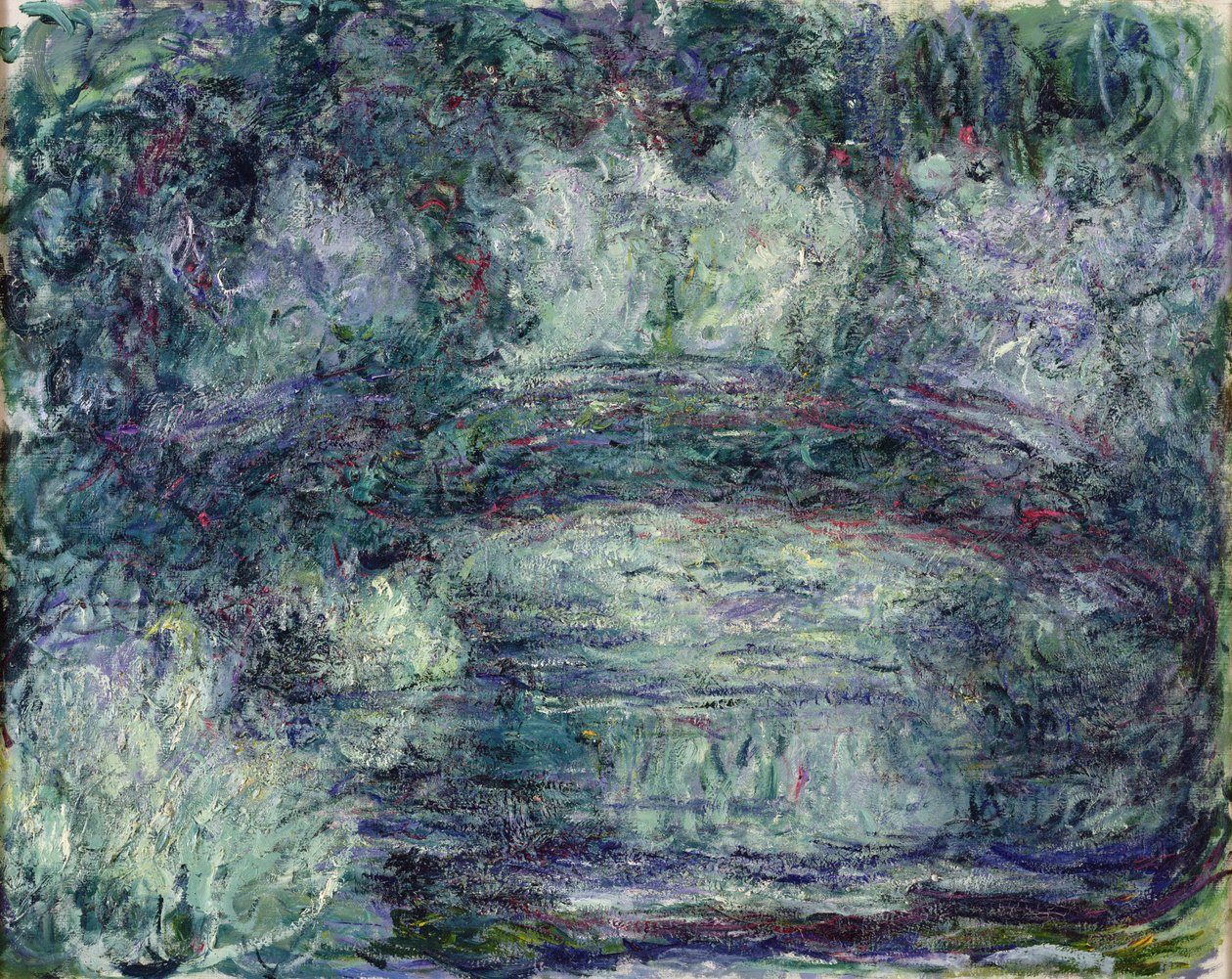 A japán híd, 1918-19 (lásd a 382336. számú részletet) alkotó: Claude Monet