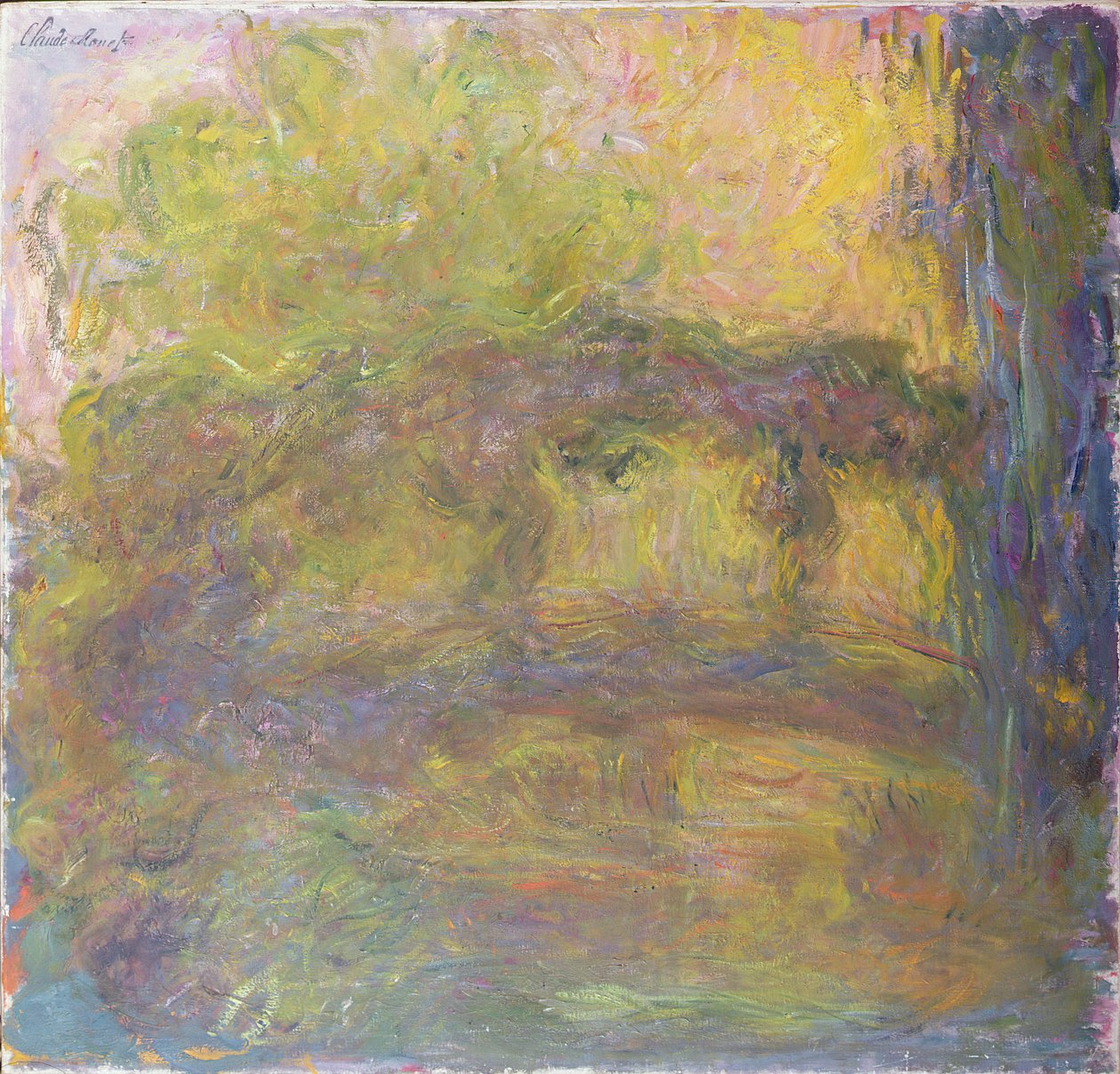 A Japán híd, 1918-24 alkotó: Claude Monet