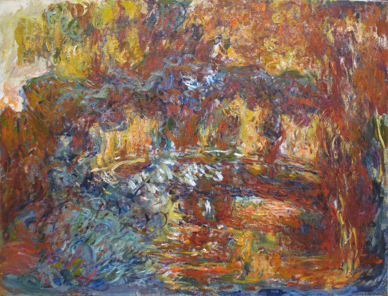A japán gyaloghíd - A japán gyaloghíd alkotó: Claude Monet