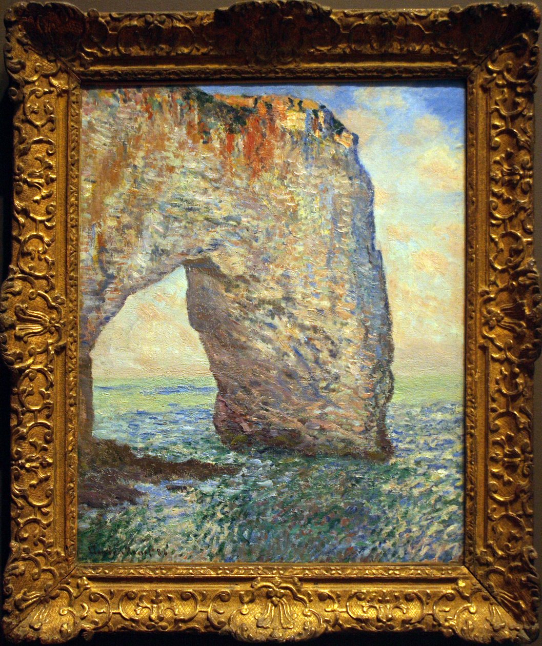 A Manneporte Étretat közelében alkotó: Claude Monet