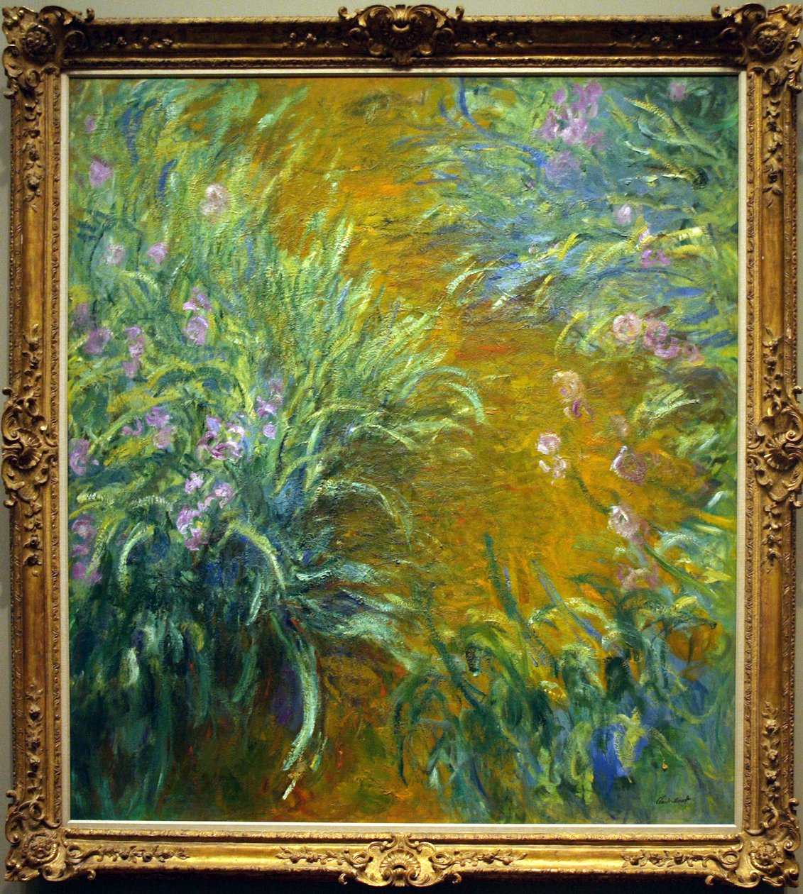 Az út az íriszeken keresztül alkotó: Claude Monet