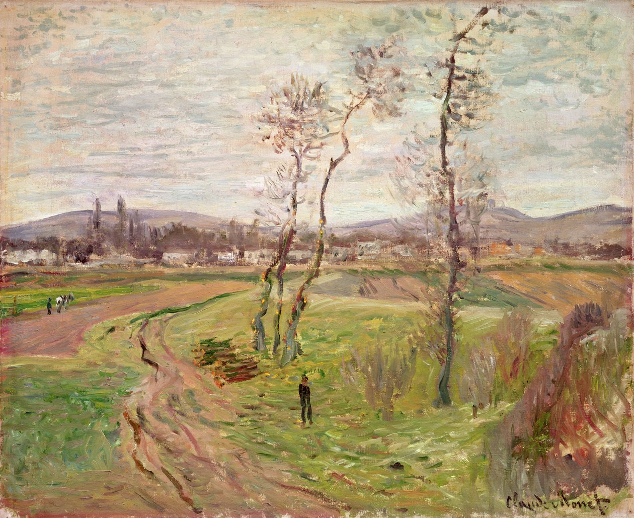 A gennevilliers-i síkság, 1877 alkotó: Claude Monet