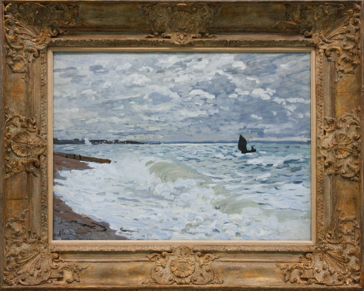 A tenger Le Havre -ban alkotó: Claude Monet