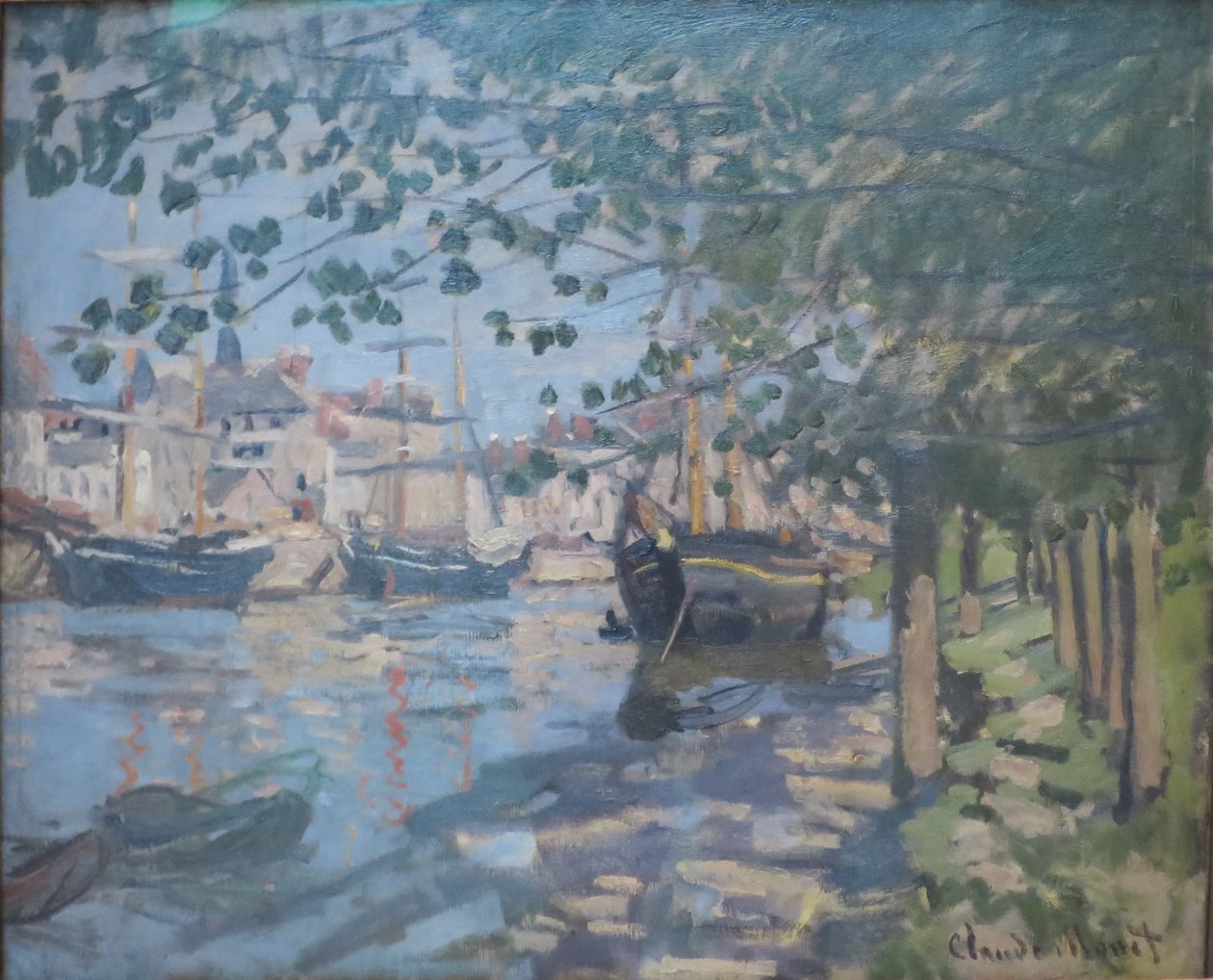 A Szajna Rouenben alkotó: Claude Monet