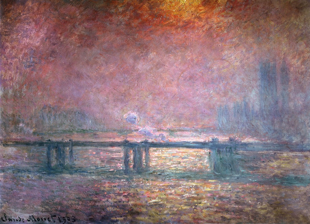 A Temze a Charing Crossnál, 1903 alkotó: Claude Monet