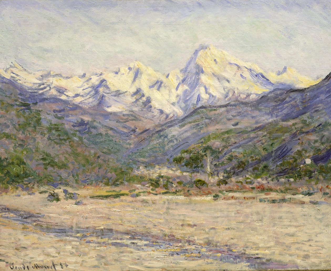A Nervia völgye alkotó: Claude Monet