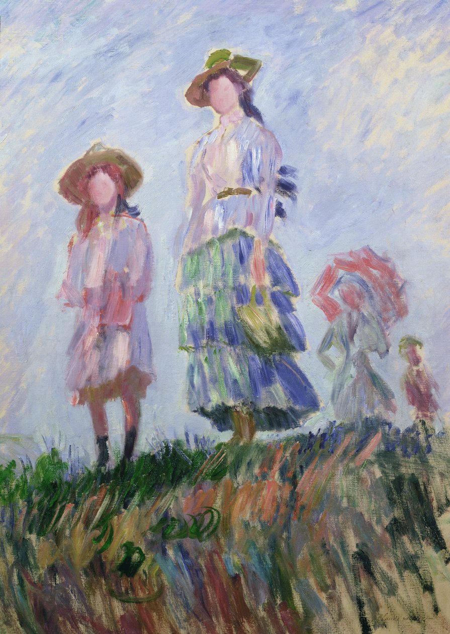 A séta (vázlat) 1882 alkotó: Claude Monet