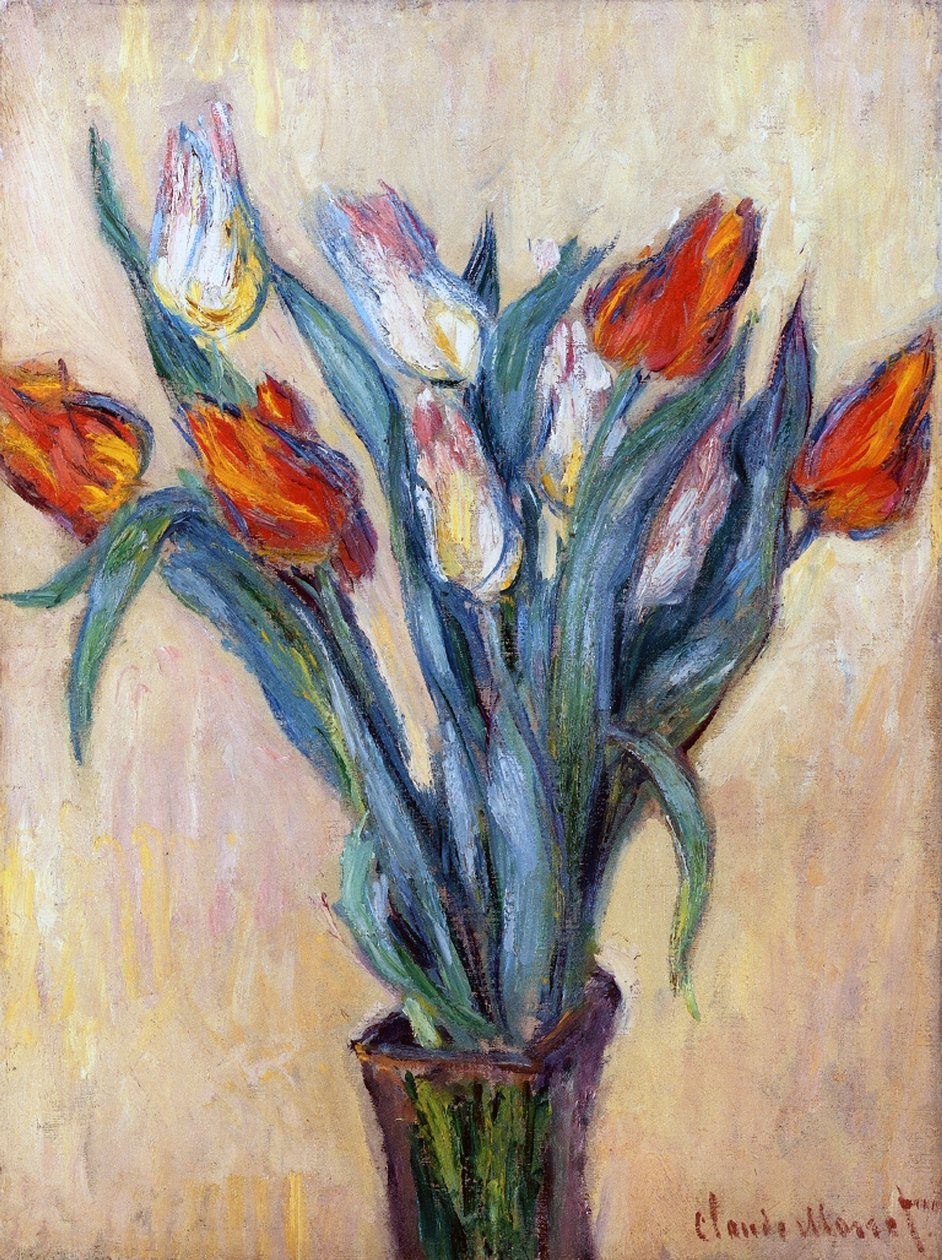 Tulipán, 1885 alkotó: Claude Monet