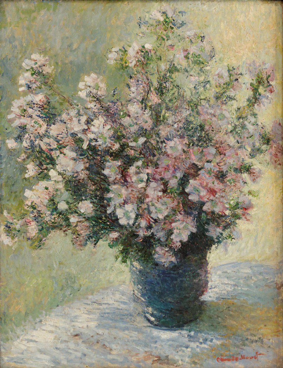 Virágok vázája alkotó: Claude Monet