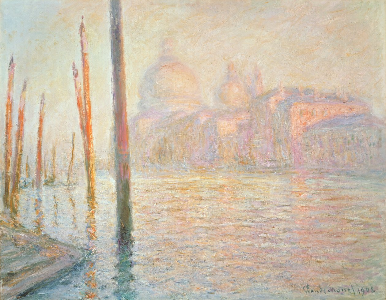 Velence látképe, 1908 alkotó: Claude Monet