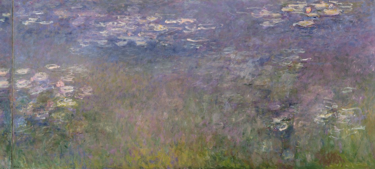 Tavirózsa (Agapanthus) 1915-26 körül alkotó: Claude Monet