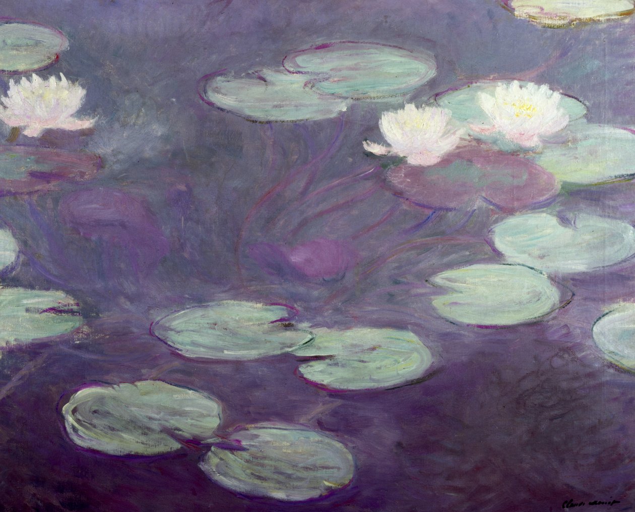 Vízililiom alkotó: Claude Monet