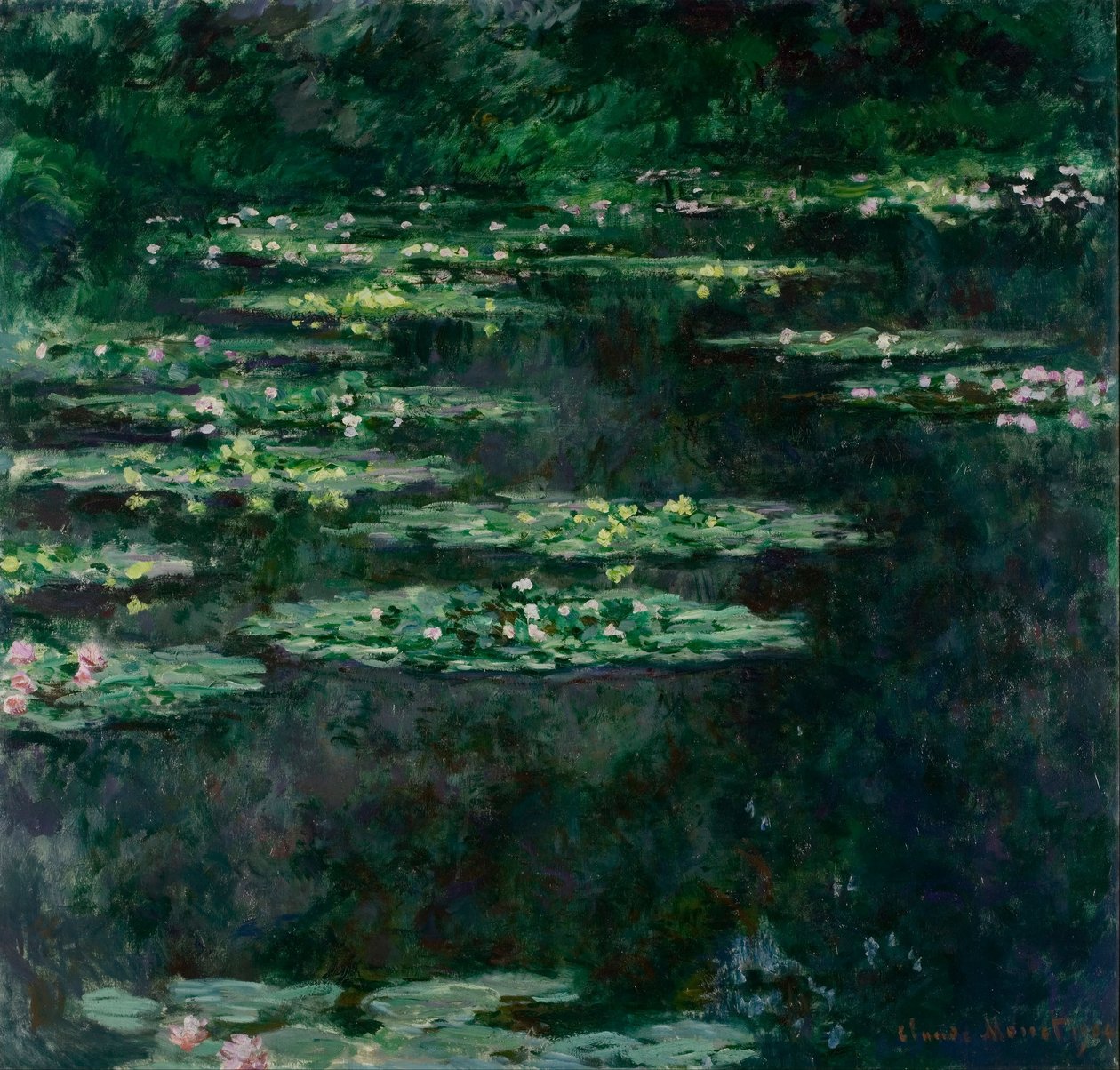 Vízililiom alkotó: Claude Monet