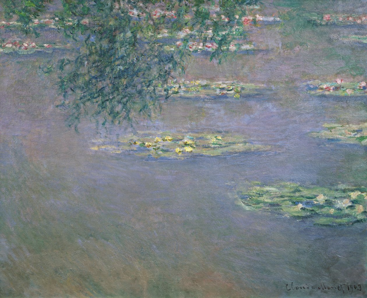 Vízililiomok, 1903 alkotó: Claude Monet