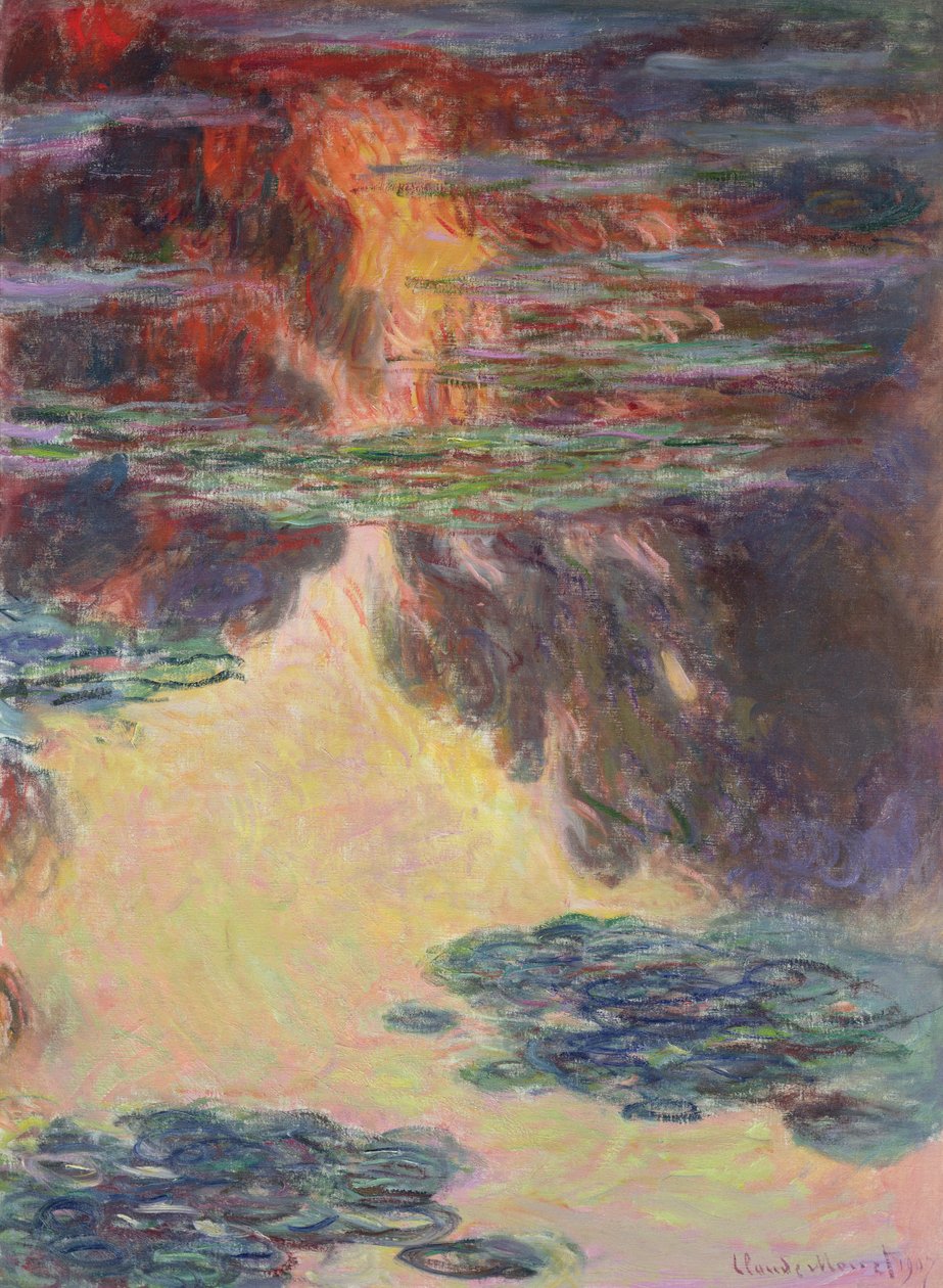 Tavirózsa, 1907 (lásd a részletet: 382334) alkotó: Claude Monet