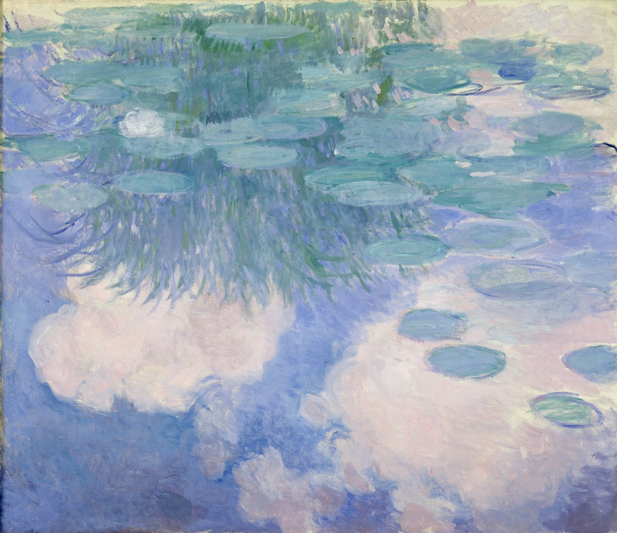 Vízililiomok, 1914-17 (lásd részlet 382337) alkotó: Claude Monet