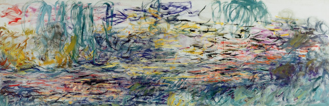 Tavirózsa, 1917-1919 (lásd a 414401 és 414402 részleteket) alkotó: Claude Monet