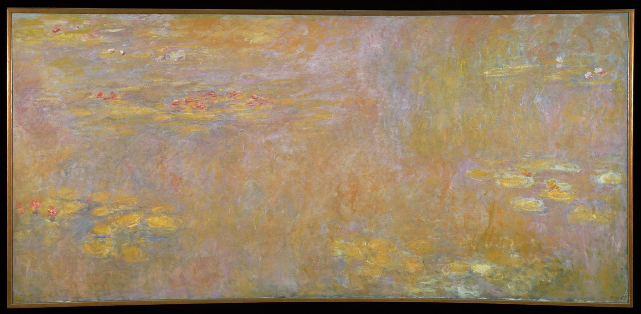 Tavirózsa, 1916 után alkotó: Claude Monet