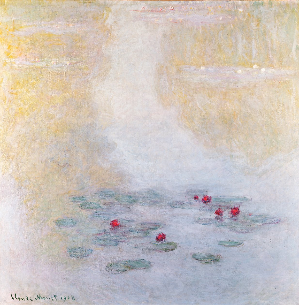Tavirózsa Givernyben, 1908 alkotó: Claude Monet