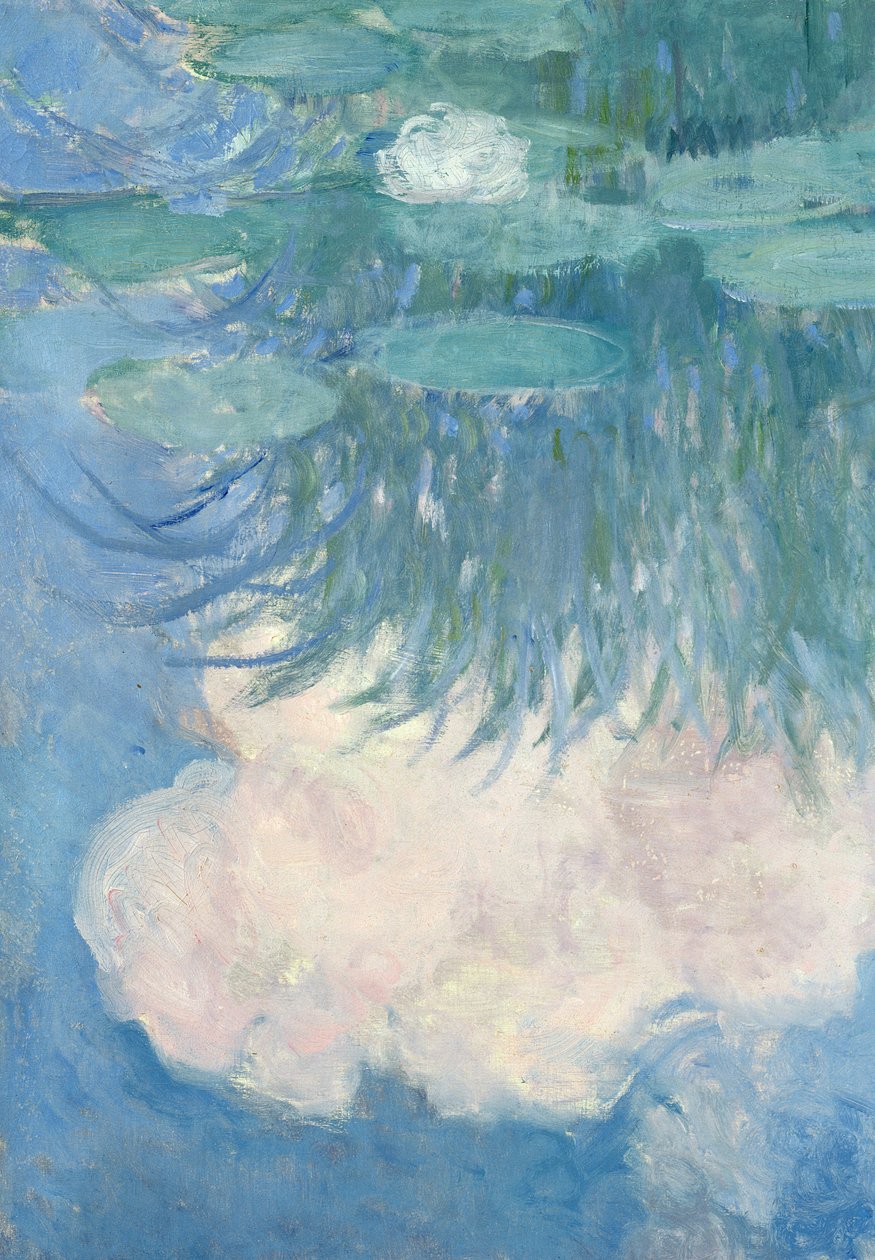 Tavirózsa, részlet, 1914-17 (lásd még: 82318) alkotó: Claude Monet
