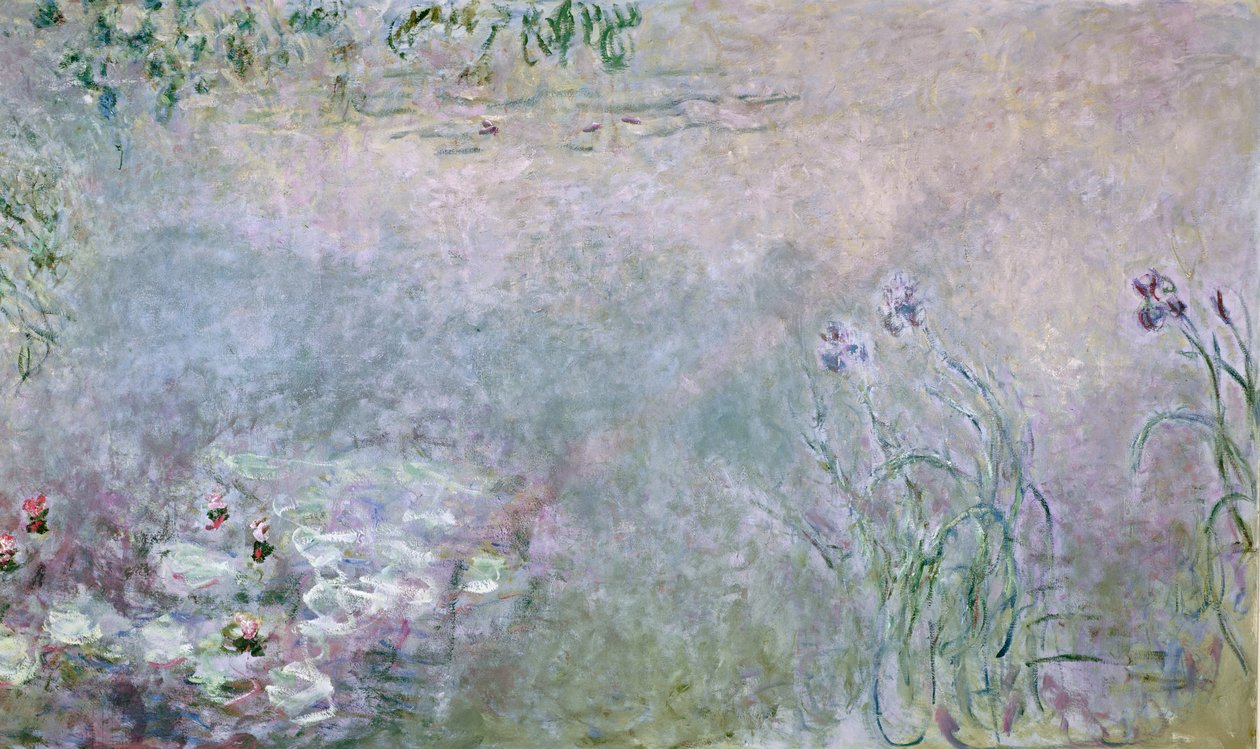 Felső rész tavirózsa részlete, 1910 körül, olaj, vászon alkotó: Claude Monet