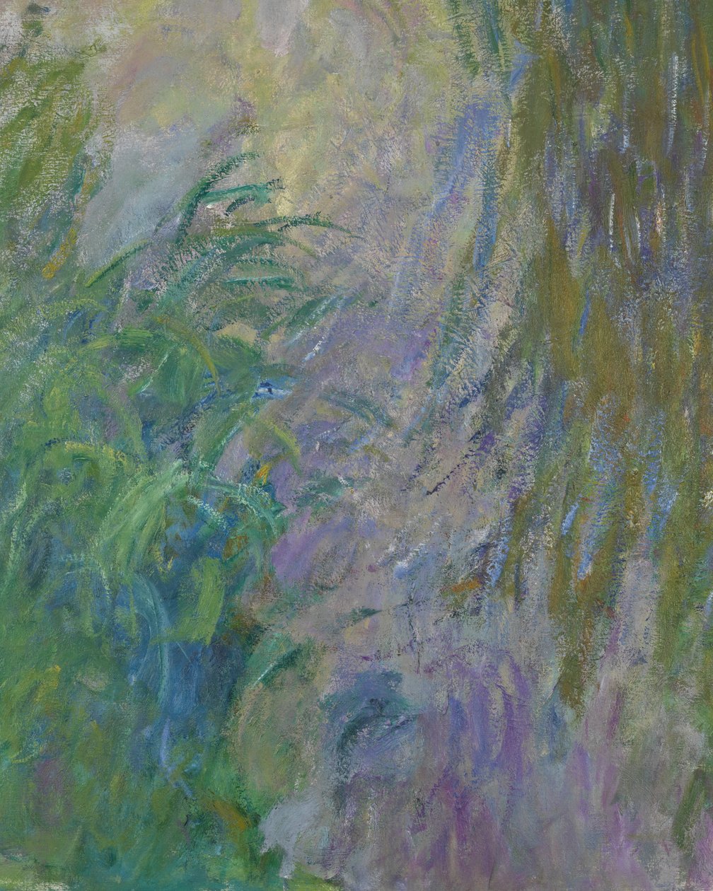 Vízililiomok olaj vásznon részlet 154167 alkotó: Claude Monet
