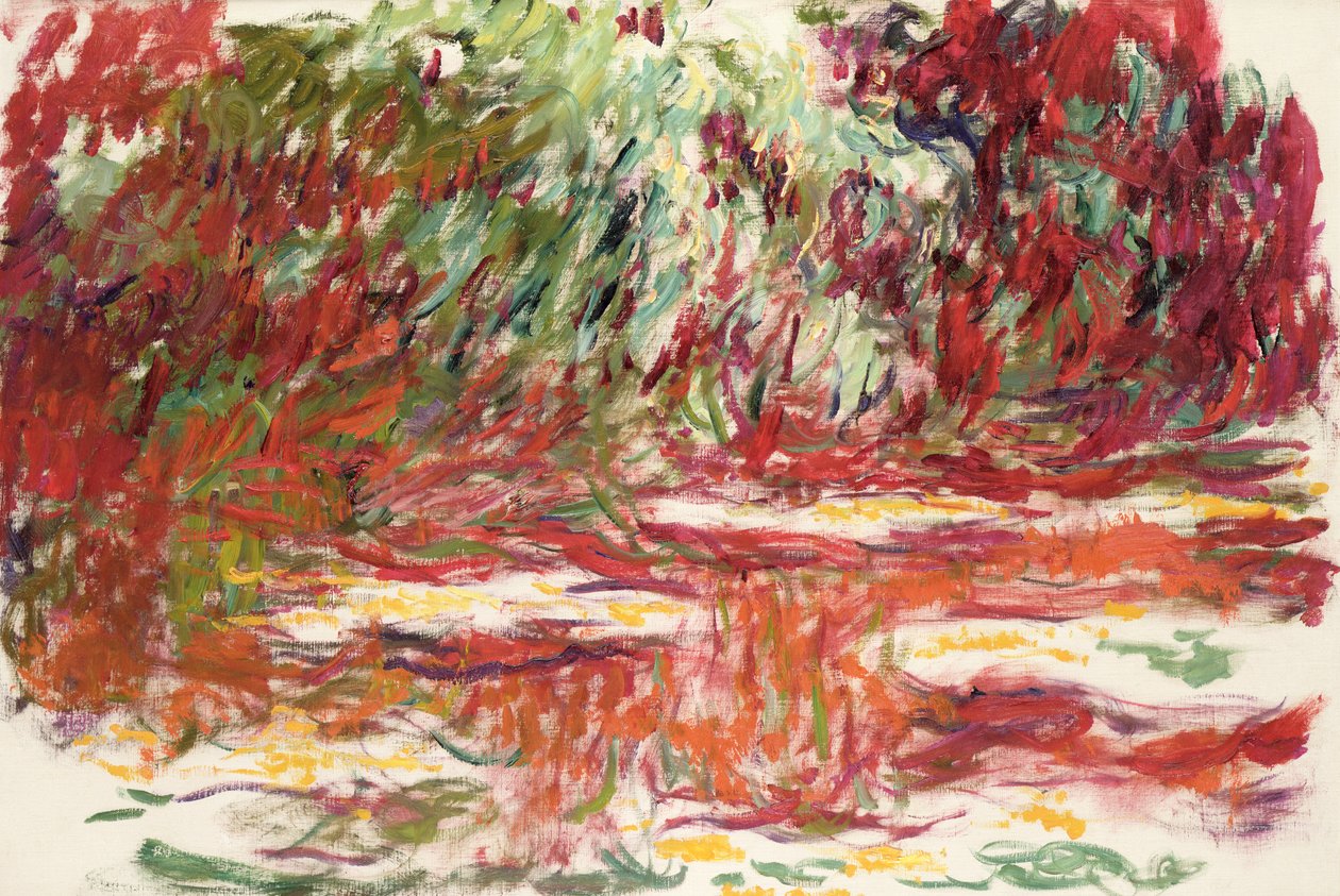 Tavirózsa-tó, 1918-19 alkotó: Claude Monet