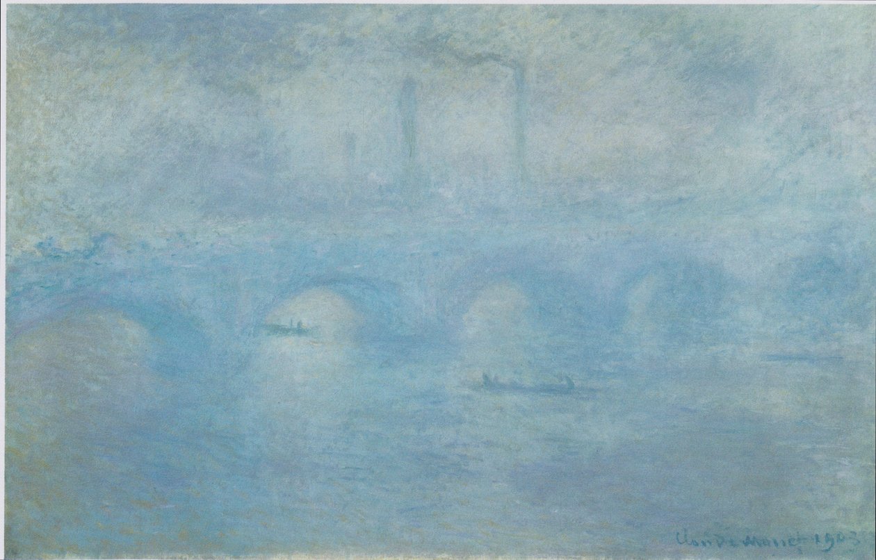Waterloo híd alkotó: Claude Monet