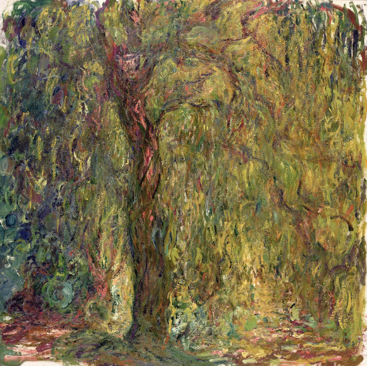 Síró fűz, 1918-19 alkotó: Claude Monet