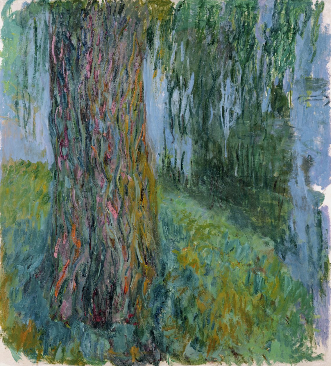 Szomorúfűz és a tavirózsás tó, 1916-19 (lásd részlet 414404) alkotó: Claude Monet
