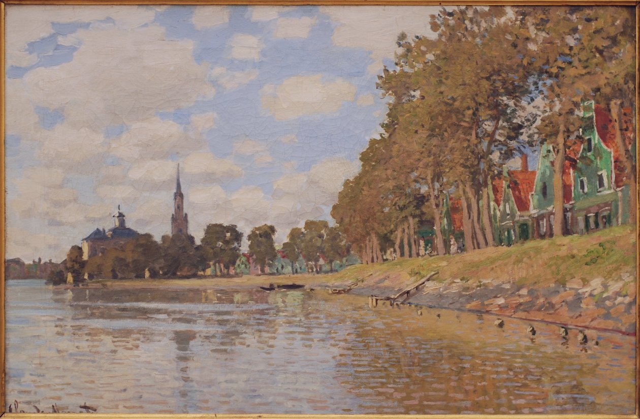 Zaandam (Hollandia) alkotó: Claude Monet