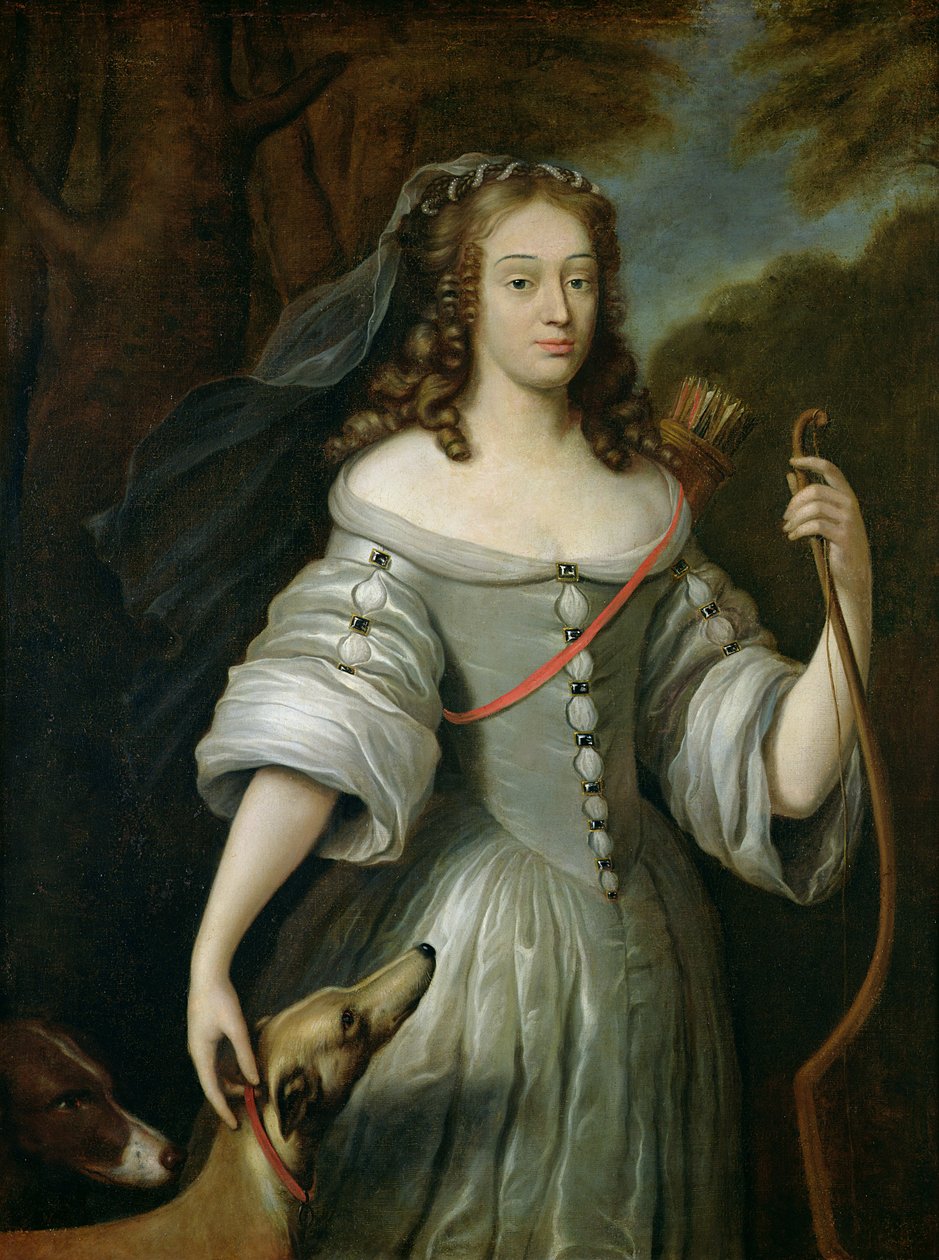 Francoise Louise de la Baume le Blanc (1644-1710) Vaujour hercegnő portréja, más néven Mademoiselle de la Valliere (olaj, vászon) alkotó: Claude (attr. to) Lefebvre