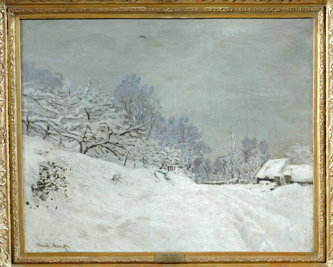 Honfleur körül. Hó ... alkotó: Claude (follower of) Monet