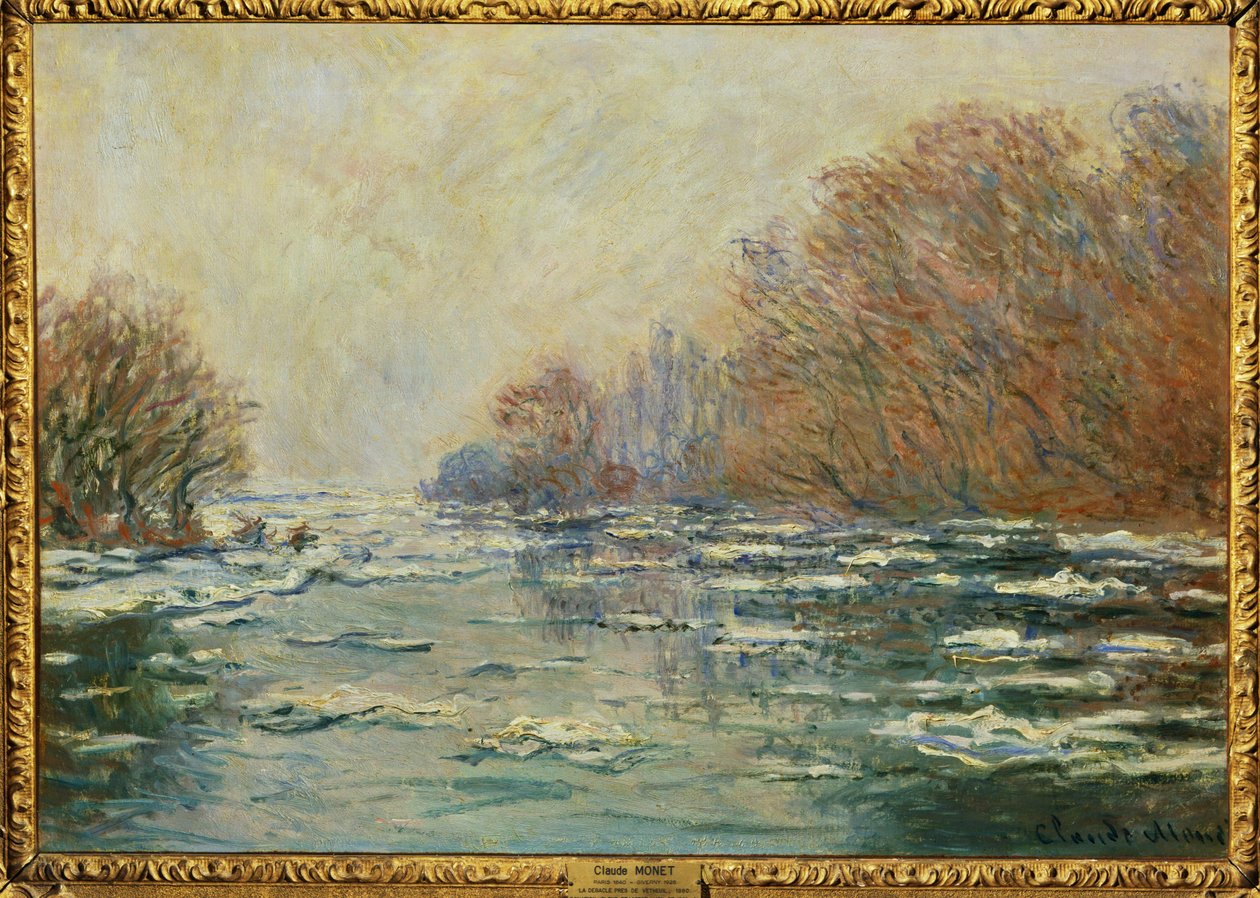 A Vetheuil melletti katasztrófa ... alkotó: Claude (follower of) Monet