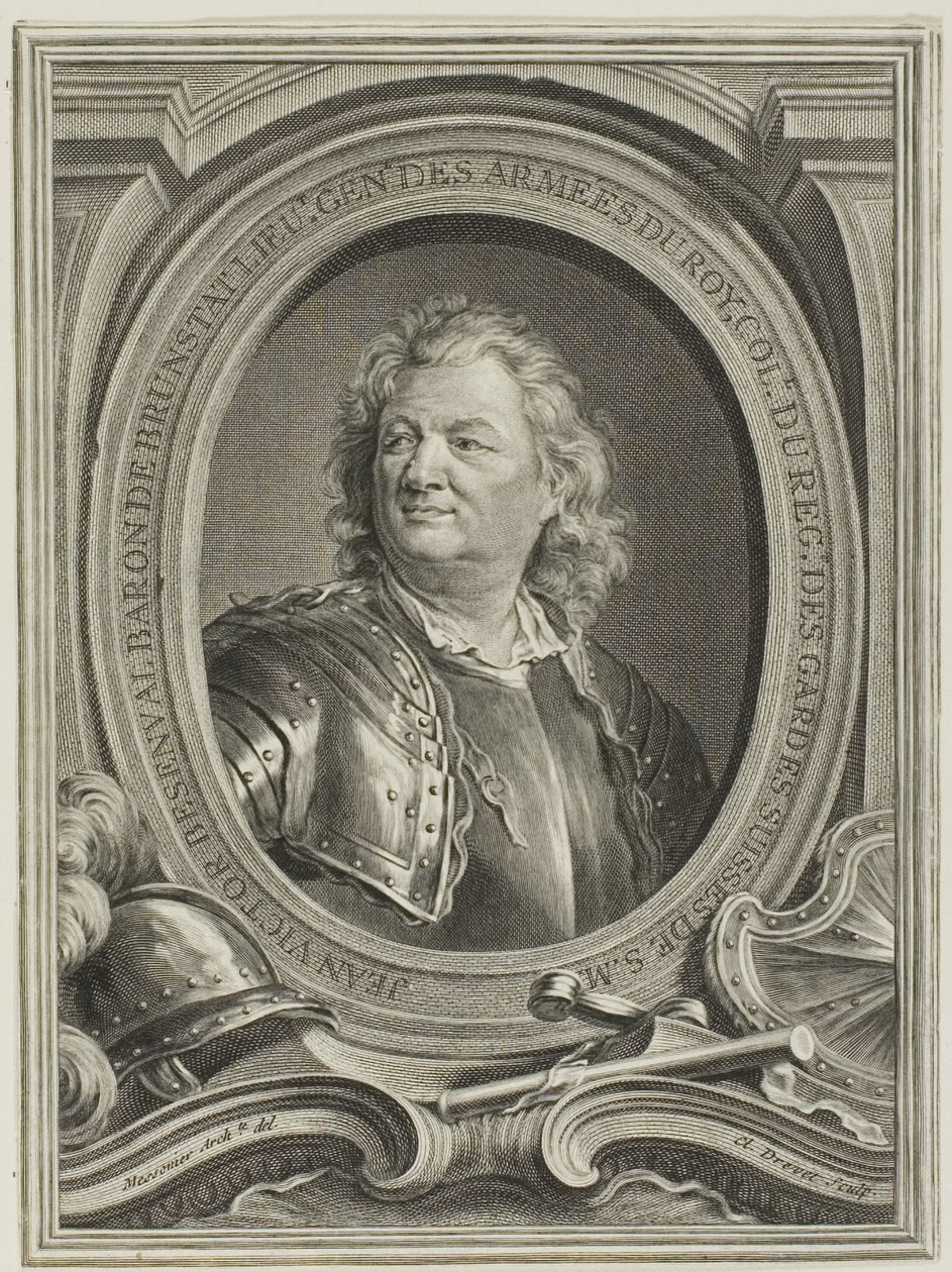 Jean-Victor de Besenval báró portréja alkotó: Claude Drevet