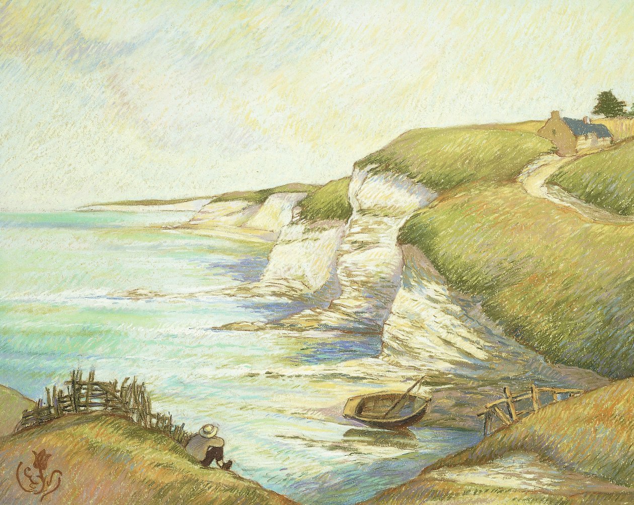 Sziklák Bretagne-ban; Sziklák Bretagne-ban alkotó: Claude Emile Schuffenecker