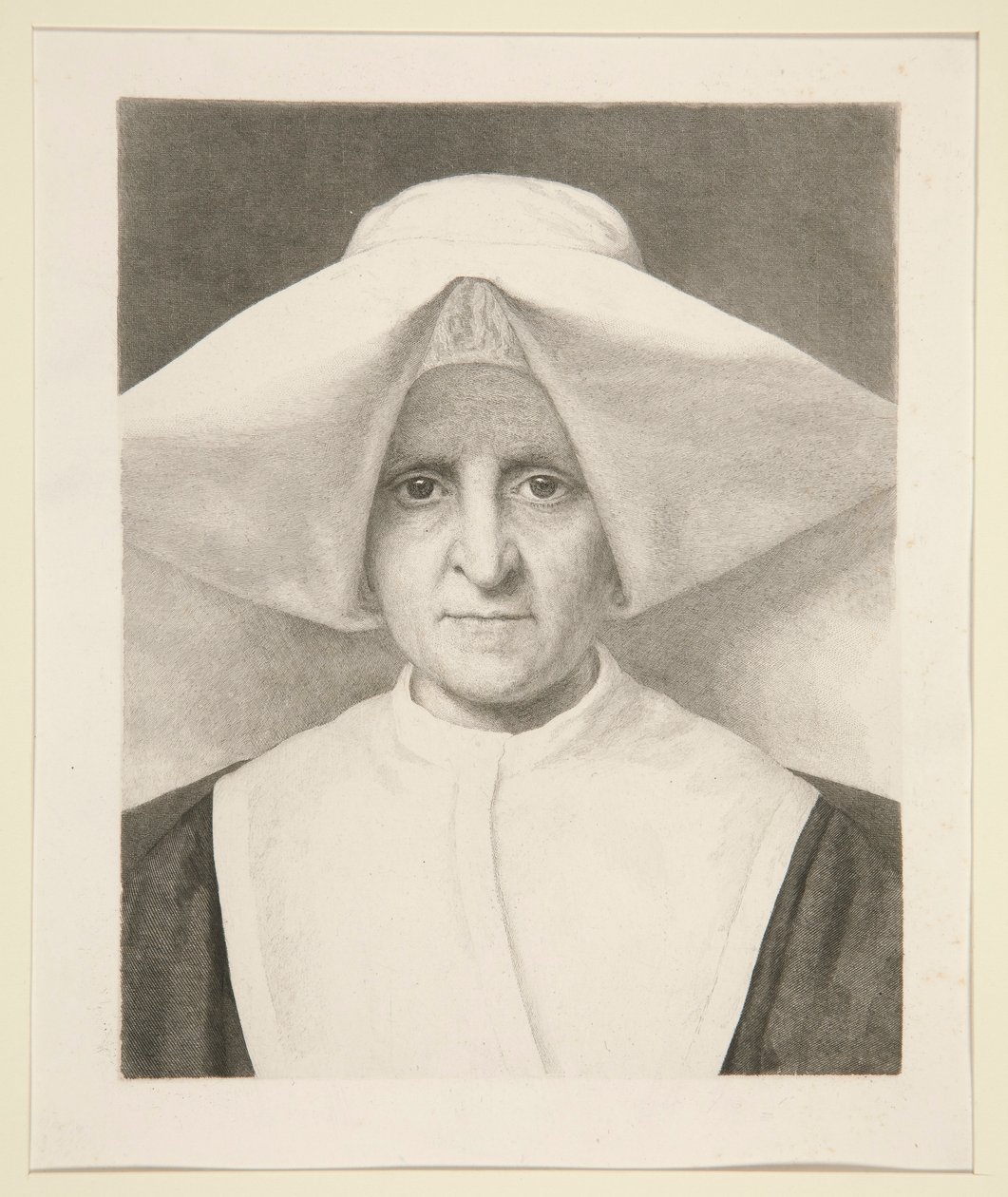 Rosalie nővér (Jeanne-Marie Rendu) alkotó: Claude Ferdinand Gaillard