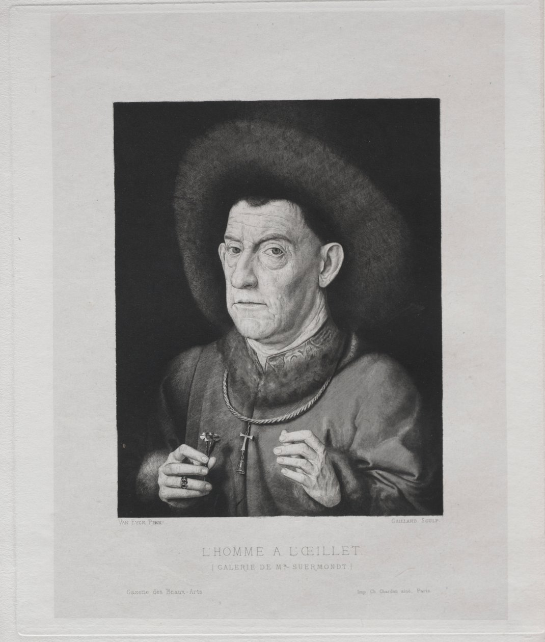 Rózsaszín férfi alkotó: Claude Ferdinand Gaillard