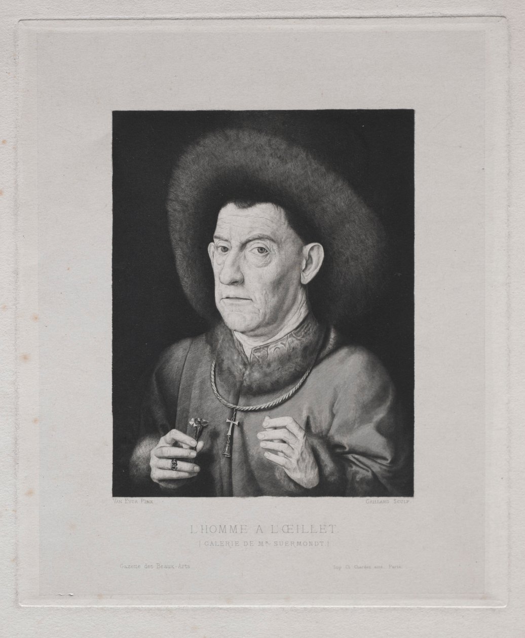 Rózsaszín férfi. alkotó: Claude Ferdinand Gaillard