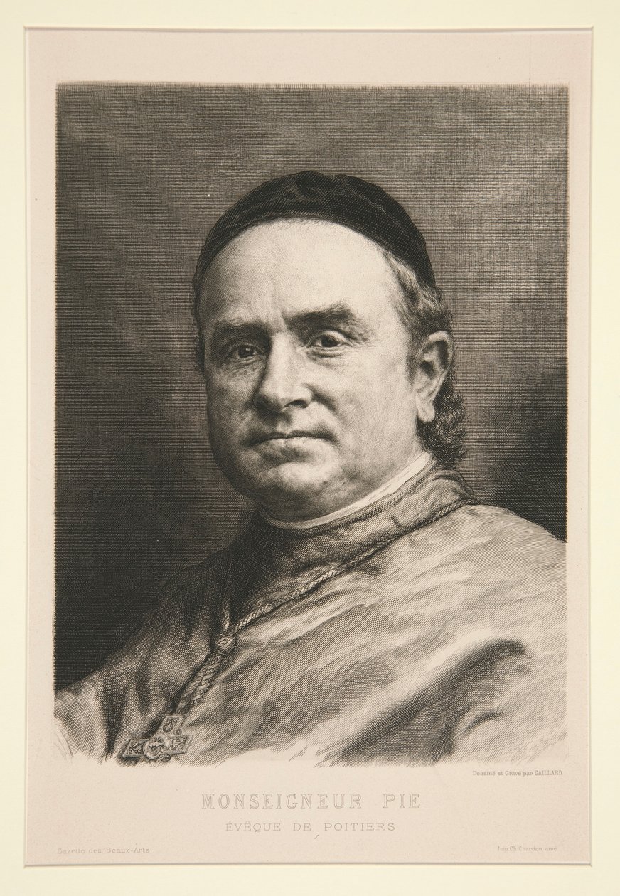 Monsignor Pite alkotó: Claude Ferdinand Gaillard