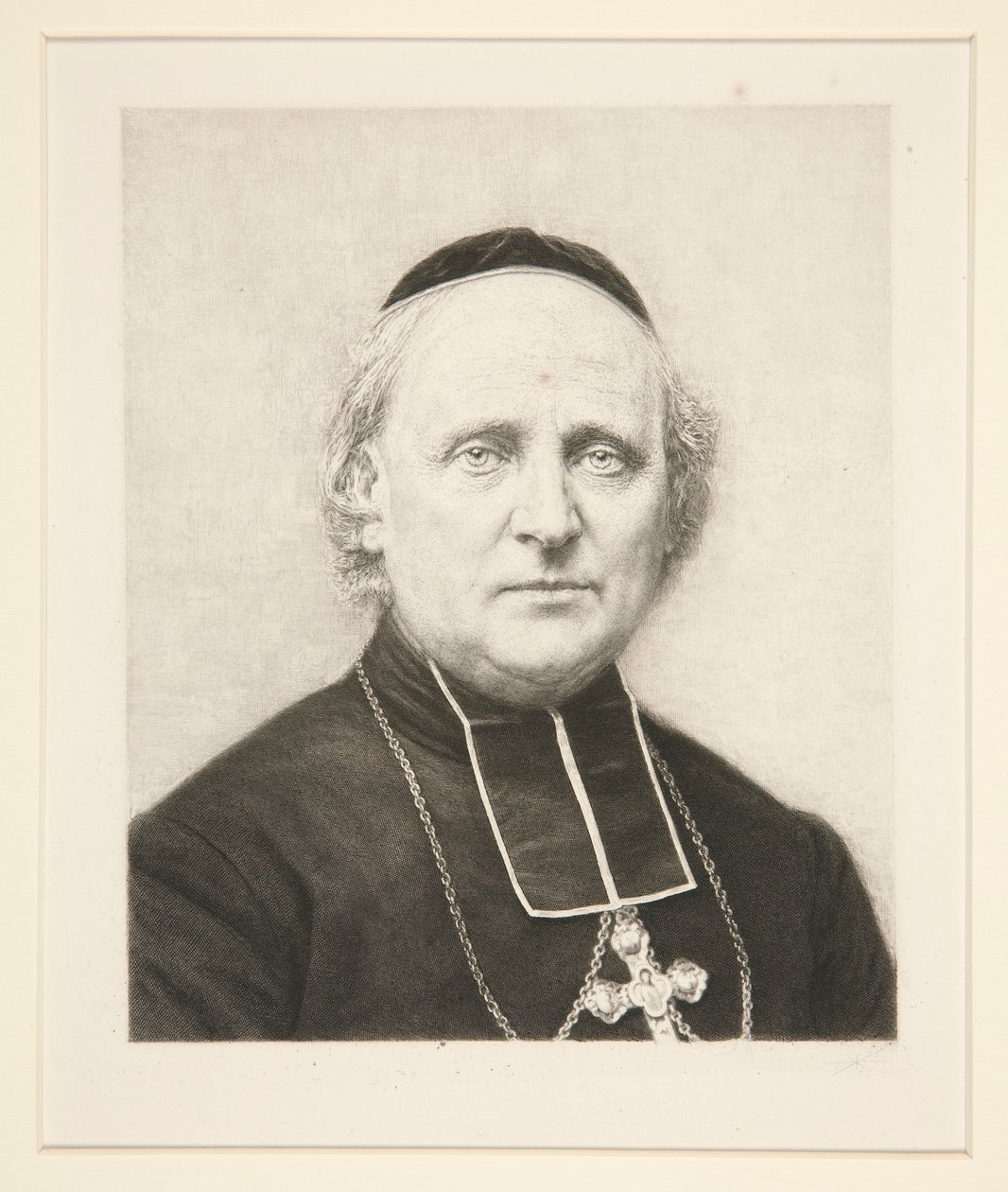 Monsignor Billard alkotó: Claude Ferdinand Gaillard